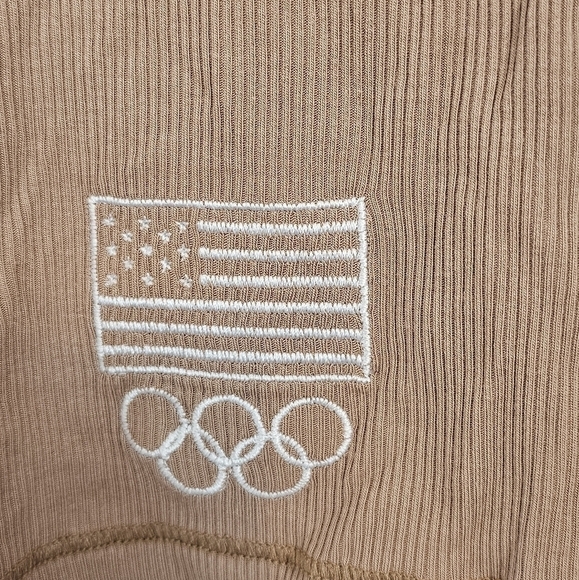 Skims Team USA ribbed boxer shorts in size XXS in Sienna NWT - Picture 2 of 6